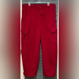 True Born Men’s Red Jogger sweatpants 5XL